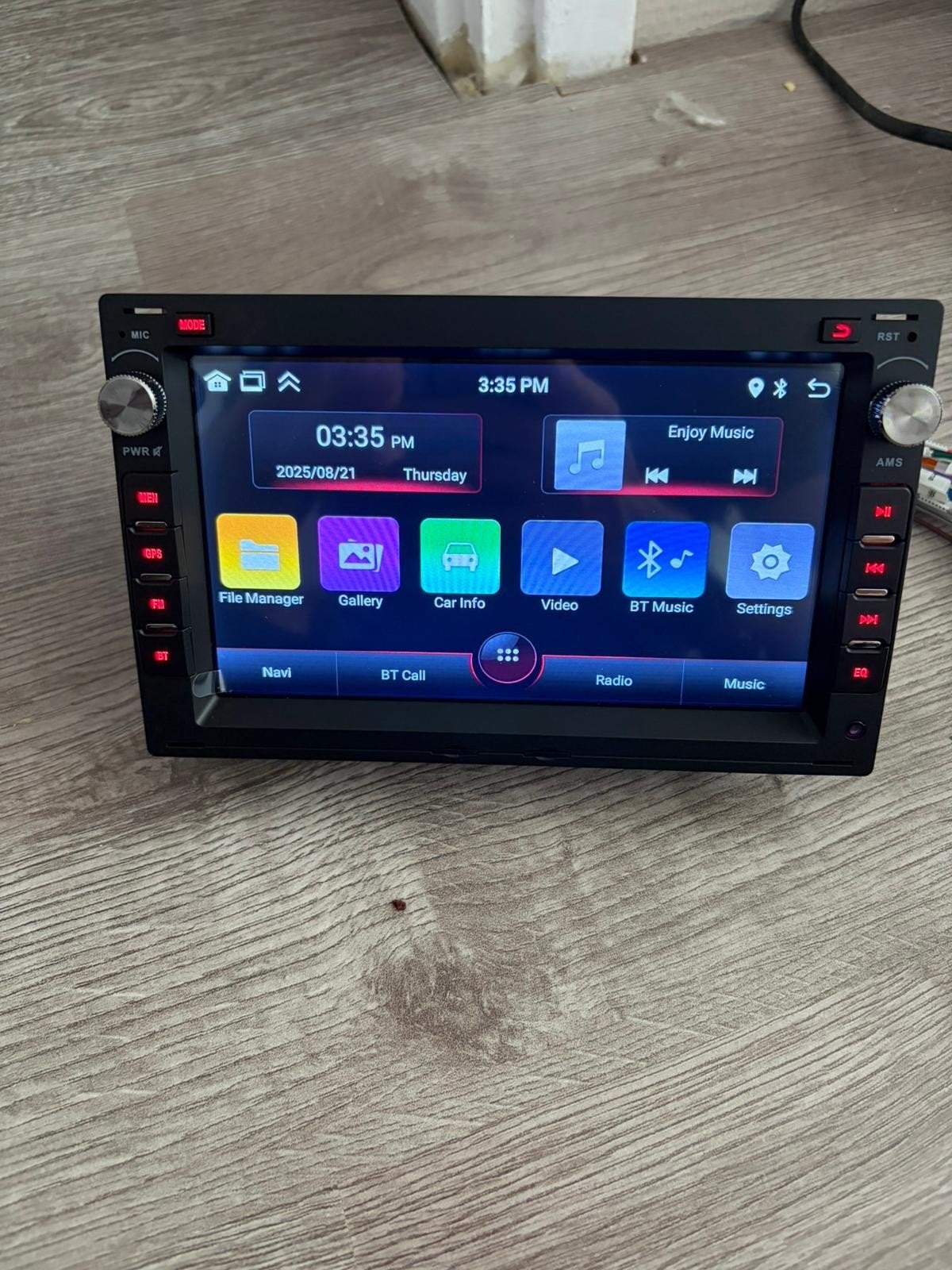 Android Radio VW CarPlay/Android Auto 2GB RAM Bluetooth, Ophalen of Verzenden, Nieuw