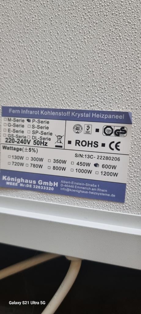 Infrarood paneel, Doe-het-zelf en Verbouw, Glas en Ramen, Ophalen of Verzenden, Minder dan 80 cm, Dakraam, 80 tot 120 cm