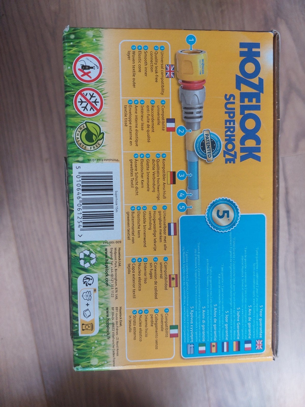 Hozelock Superhoze - Uitschuifbare Tuinslang 15m, Ophalen, Nieuw, Tuinslang