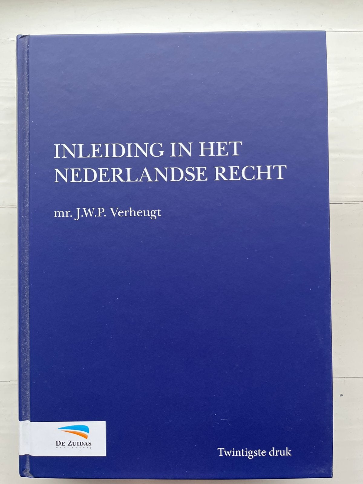Inleiding in het Nederlandse Recht - mr. J.W.P. Verheugt, Boeken, Ophalen of Verzenden, Gamma, Zo goed als nieuw, HBO