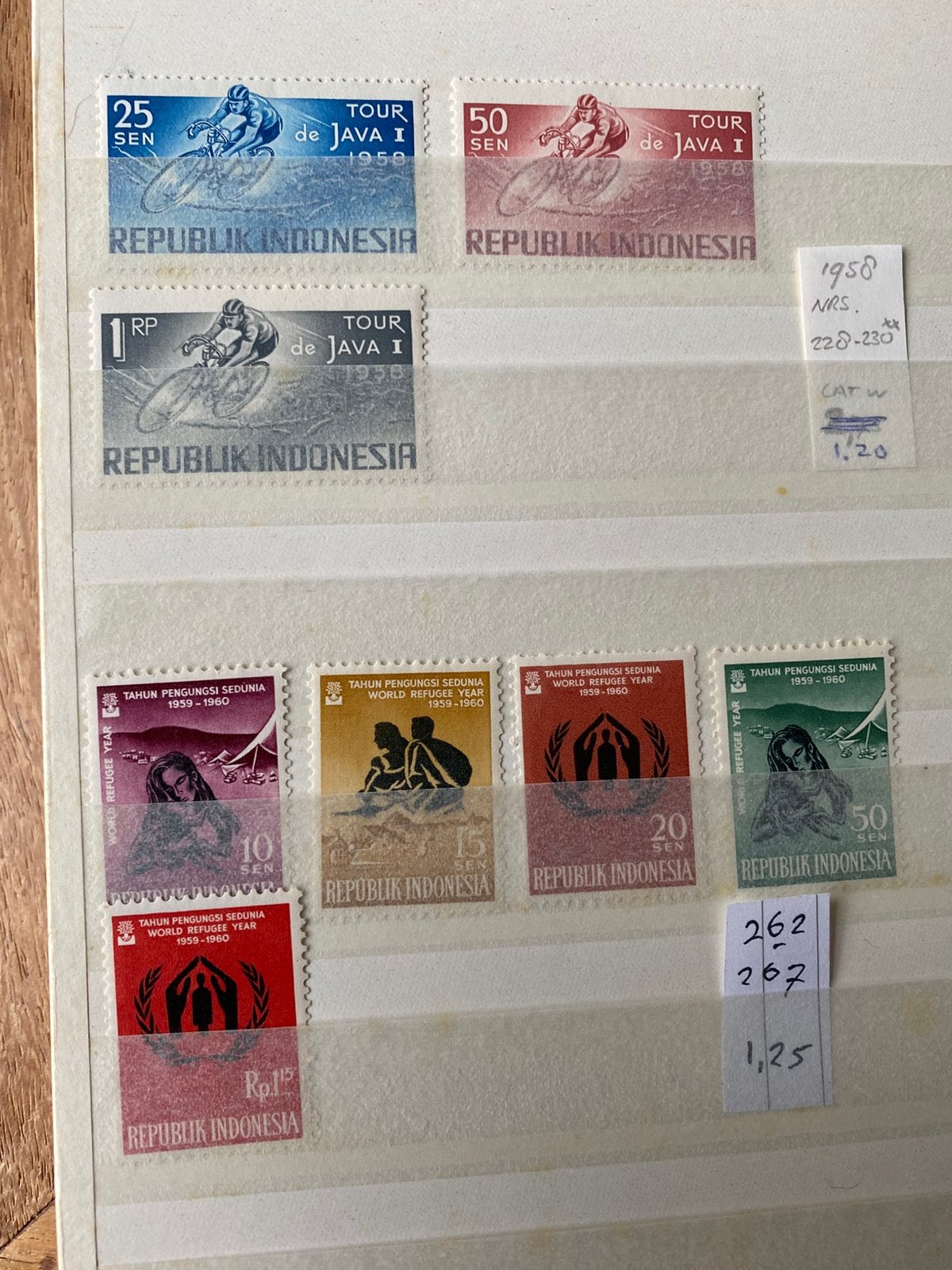 Postzegels Indonesie, Ophalen of Verzenden, Zuidoost-Azië
