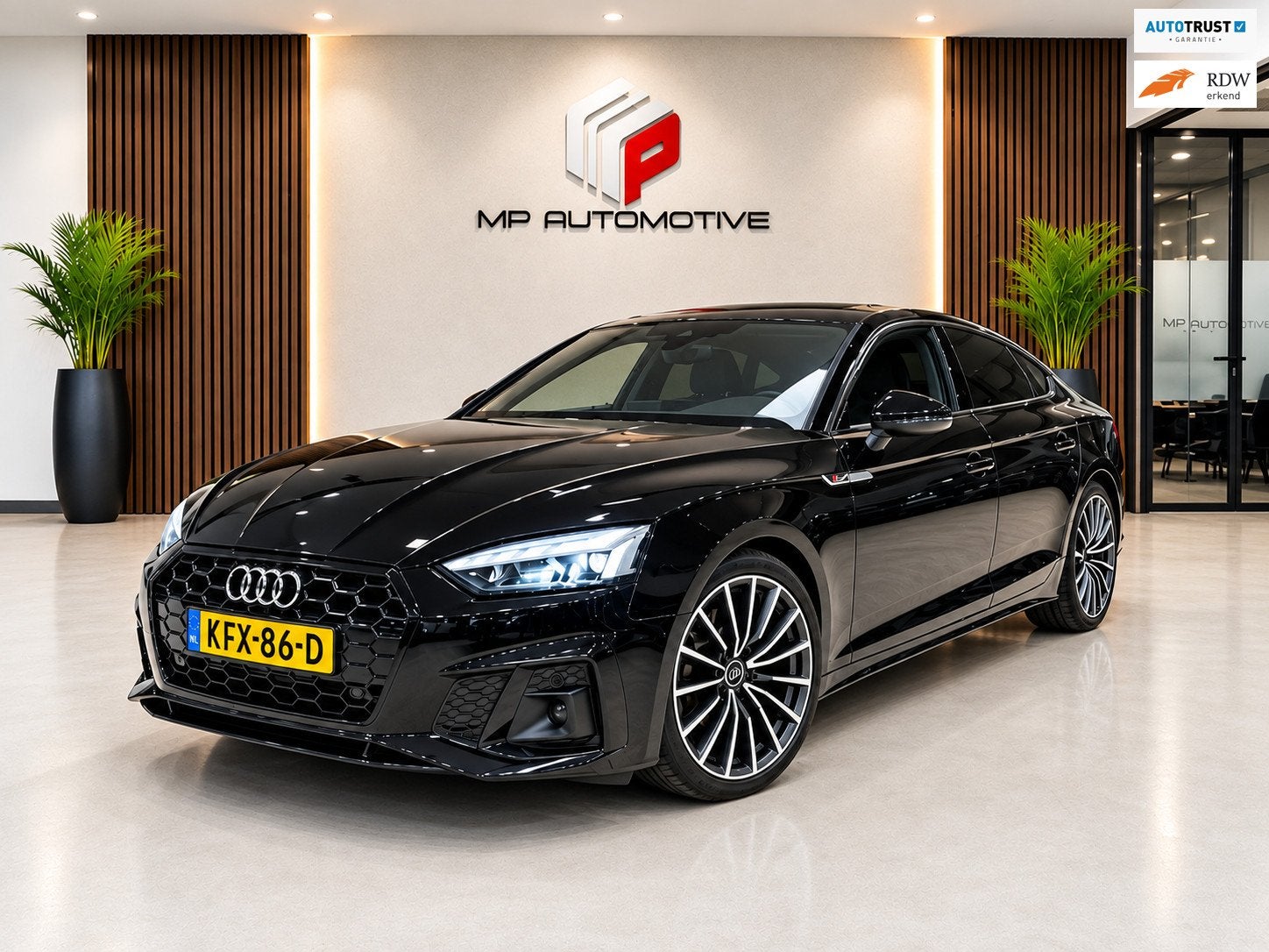 Audi A5 Sportback 35 TFSI S-Line|Competition|Pano|Keyless|Sf, Dealer onderhouden, Gebruikt, Euro 6, 4 cilinders