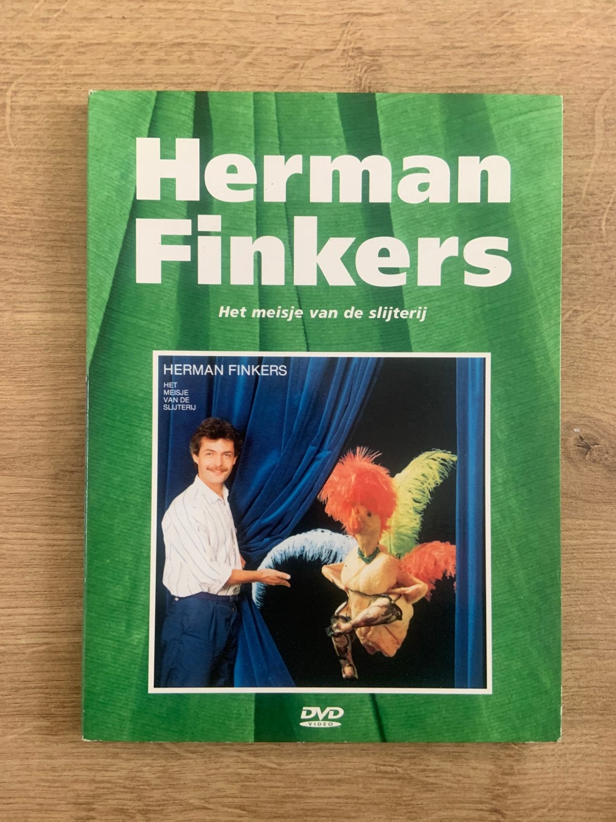 Herman finkers het meisje van de slijterij, Cd's en Dvd's, Dvd's | Cabaret en Sketches, Ophalen of Verzenden, Zo goed als nieuw