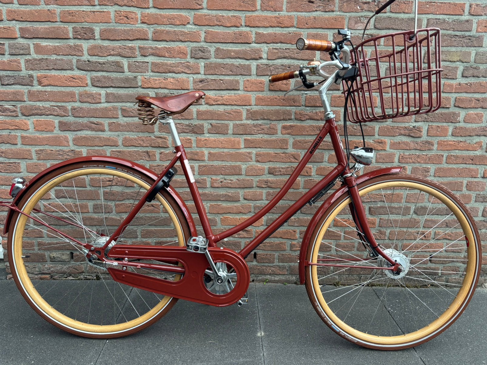 Achielle Julie | Limited Brooks 150 years | nr 18 van 55, Fietsen en Brommers, Fietsen | Dames | Damesfietsen, 53 tot 56 cm, Versnellingen