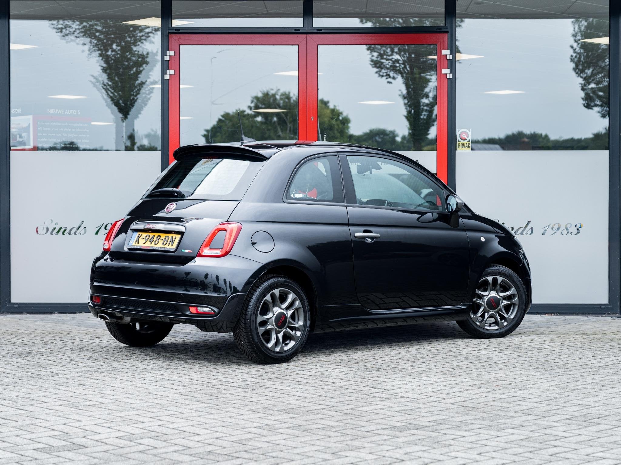 Fiat 500 1.2 Sport | Cruise Control | Flippers | Sportstuur, 12 maanden, Stof, 4 cilinders, 4 stoelen