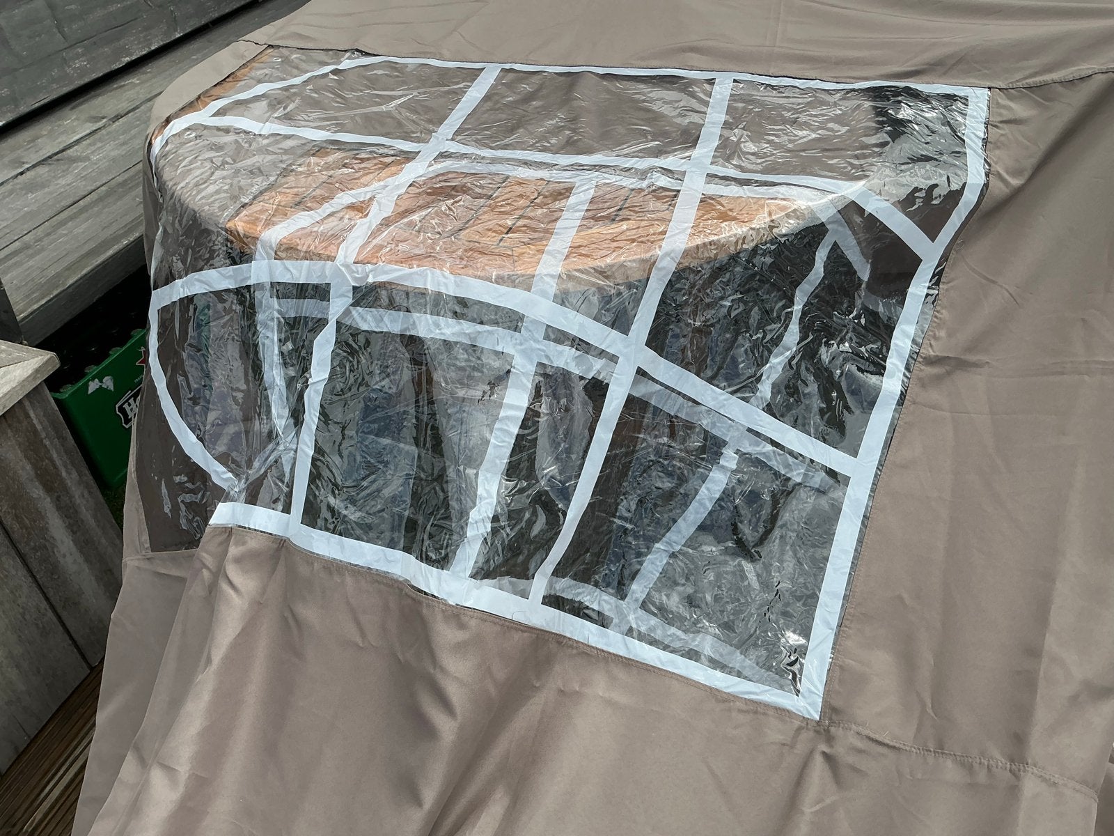 2x Zijwand  met venster voor partytent, Ophalen of Verzenden, Nieuw, 5 tot 8 meter