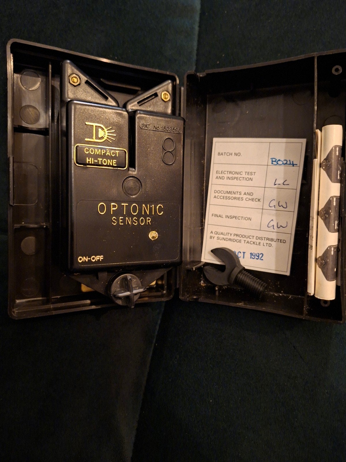 Optonic Compact Hi-Tone Beetmelder - Vintage Vissen, Ophalen of Verzenden, Zo goed als nieuw, Overige typen