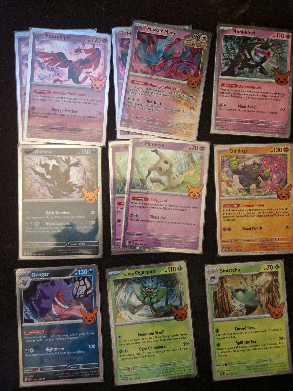 Trick or trade 2024 pokemon, Verzenden, Zo goed als nieuw, Meerdere kaarten, Foil
