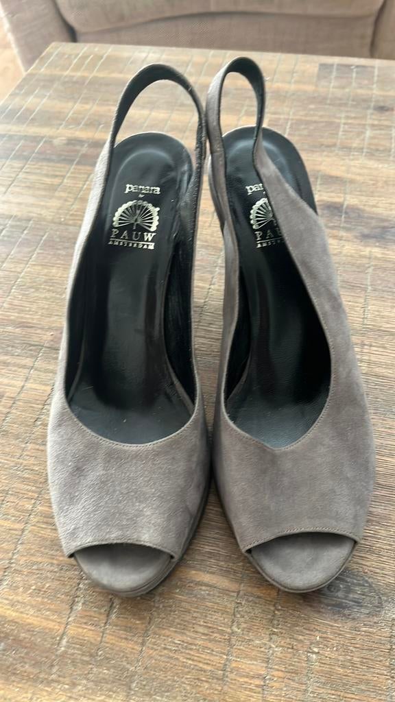 Panara by Pauw Amsterdam maat 39, Schoenen met lage hakken, Ophalen of Verzenden, Grijs, Gedragen