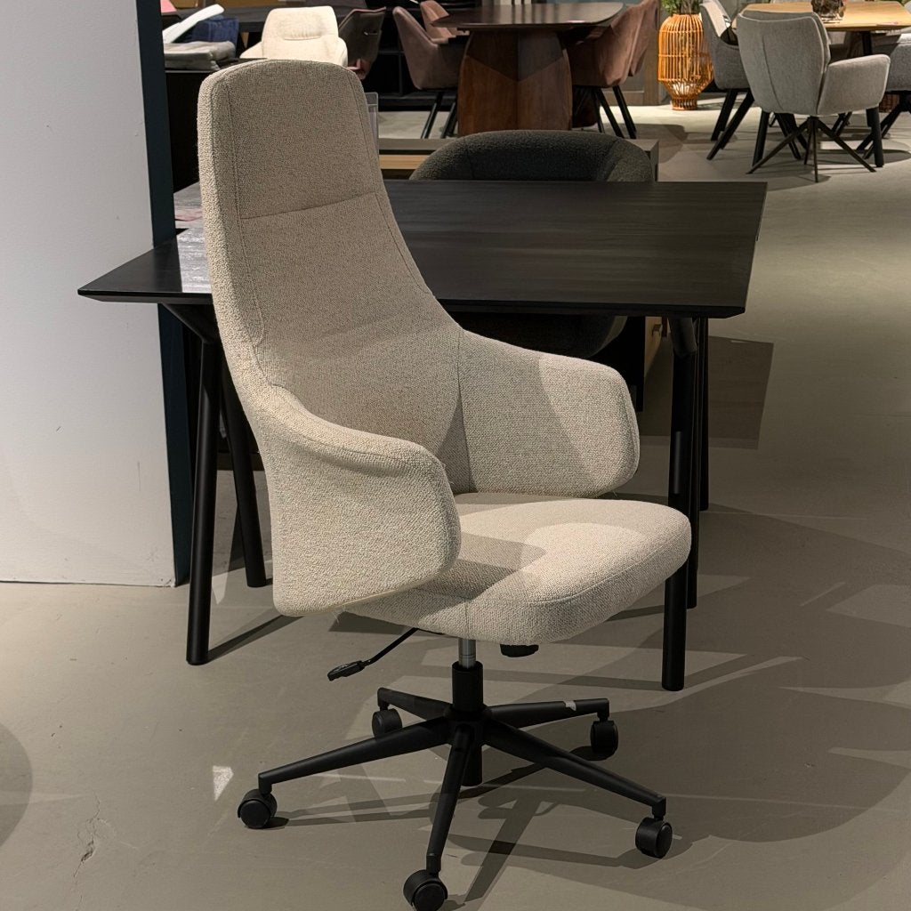 bureau stoel beige Hotel chique **tweede kans**, Ophalen, Zo goed als nieuw, Overige kleuren, Drie