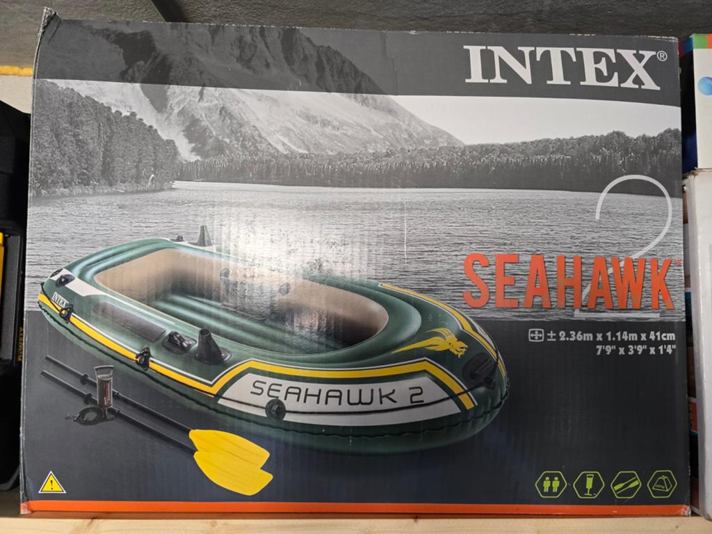 Intex Seahawk 2 Opblaasboot met peddels, Ophalen, Nieuw, Overige typen