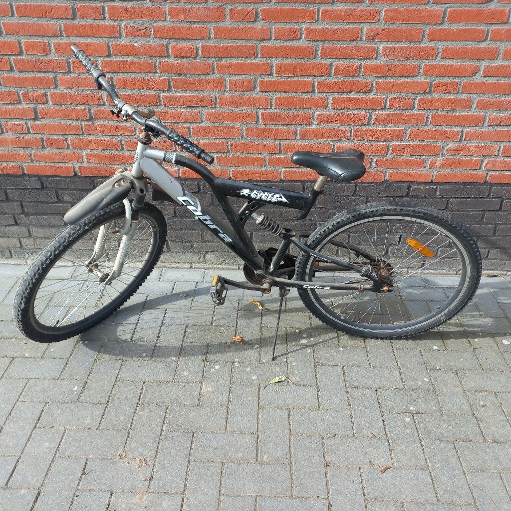 Kinderfiets 26", Fietsen en Brommers, Ophalen, Gebruikt, Terugtraprem, 20 inch of meer