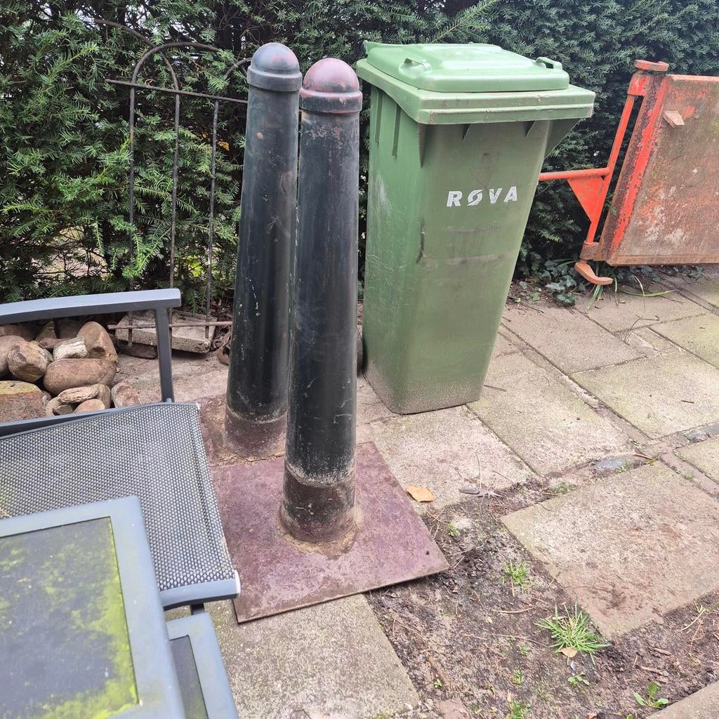 Paaltjes - Origineel en Robuust, Tuin en Terras, Ophalen of Verzenden, Gebruikt, IJzer, Overige typen