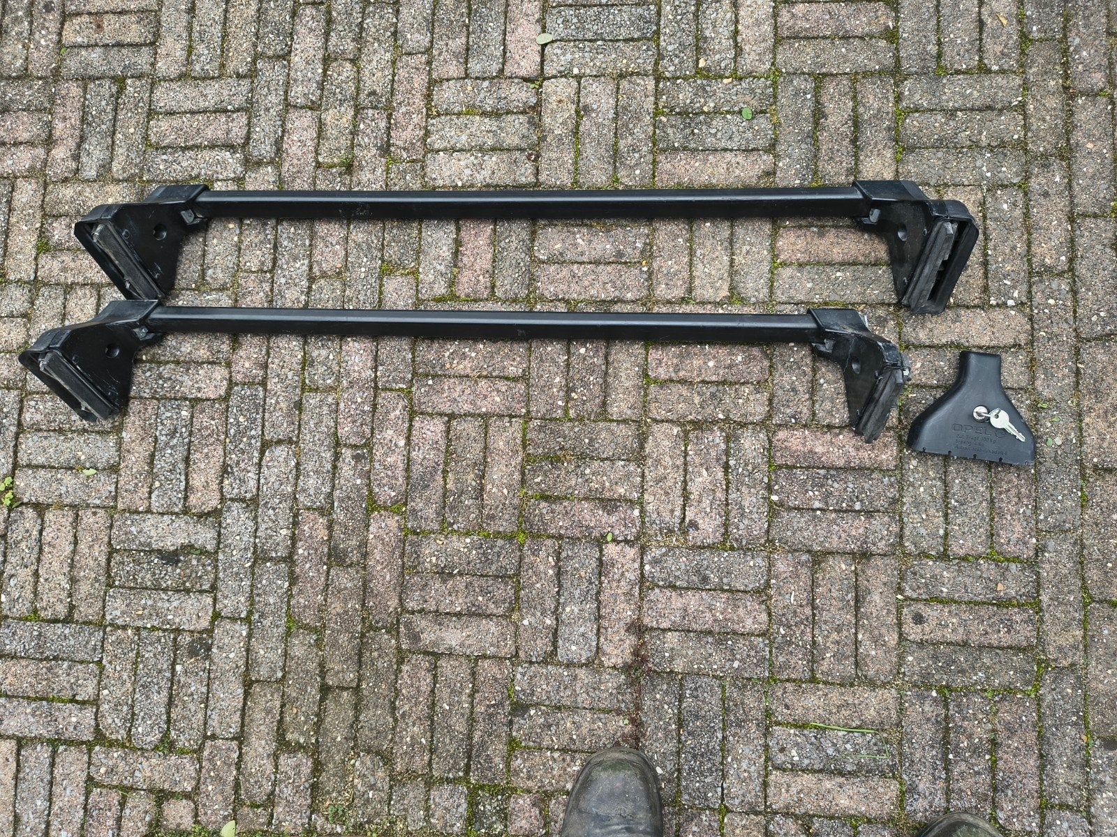 Opel dakdragers, afsluitbaar, Ophalen of Verzenden, Gebruikt