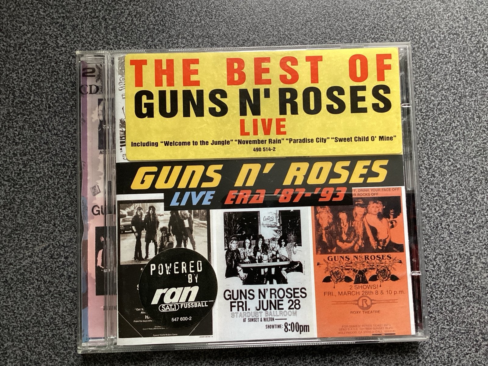 Guns N' Roses - The Best Of Live Era '87-'93 (2CD), Ophalen of Verzenden, Zo goed als nieuw, Hard Rock, Live-album