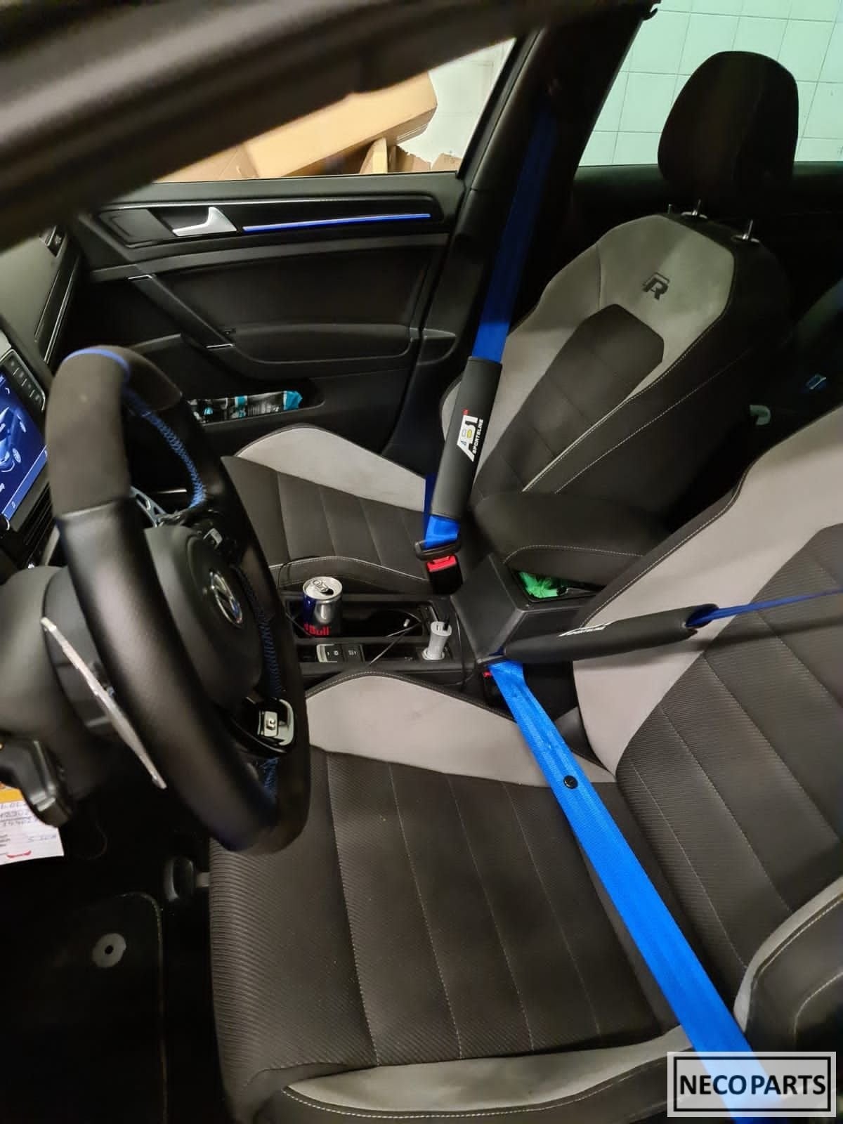 VW GOLF 7 R BLAUWE GORDELS GORDEL, Gebruikt, -, Volkswagen, -