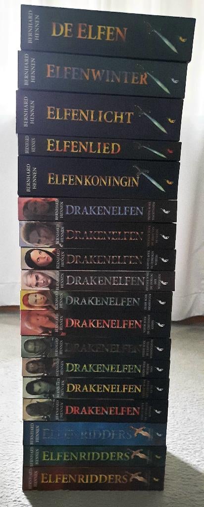Bernhard Hennen De Elfen, 18 delen zgan/nieuw!, Boeken, Ophalen, Nieuw, Bernhard Hennen