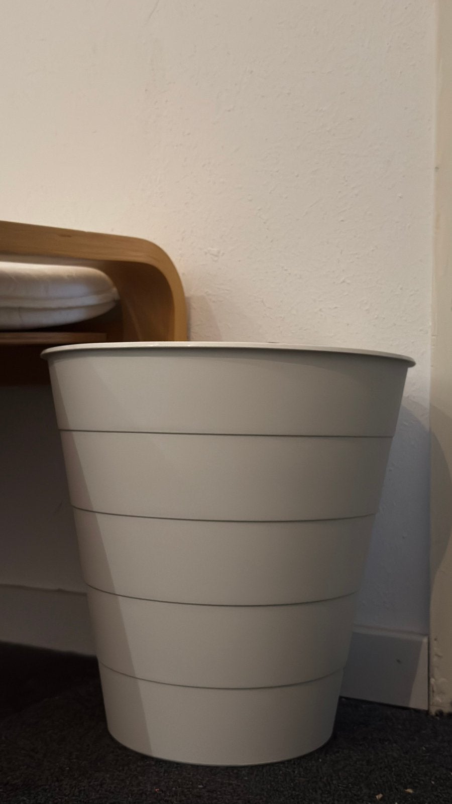 IKEA prullenbak / opbergmand – Wit – 2 beschikbaar, Ophalen of Verzenden, Nieuw, Kunststof