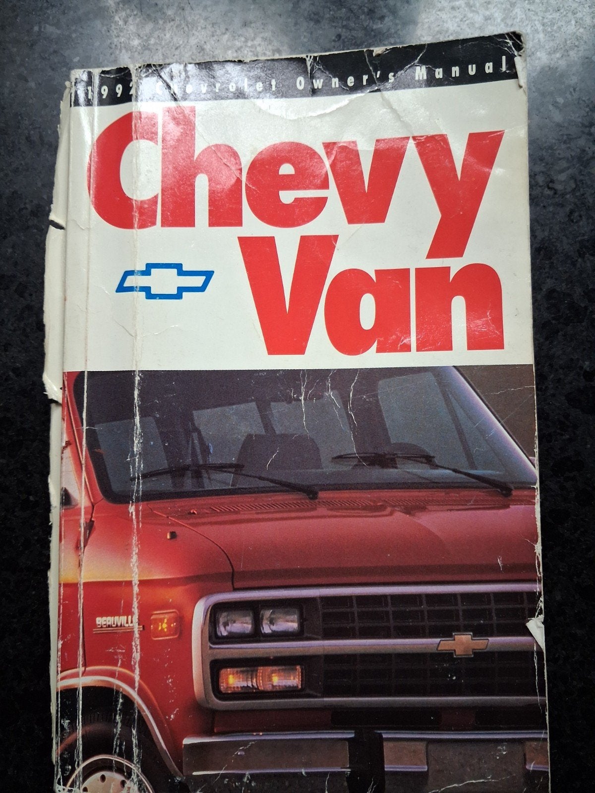 Chevrolet Van Instructieboekje (1992) - Gebruiksaanwijzing, Ophalen of Verzenden