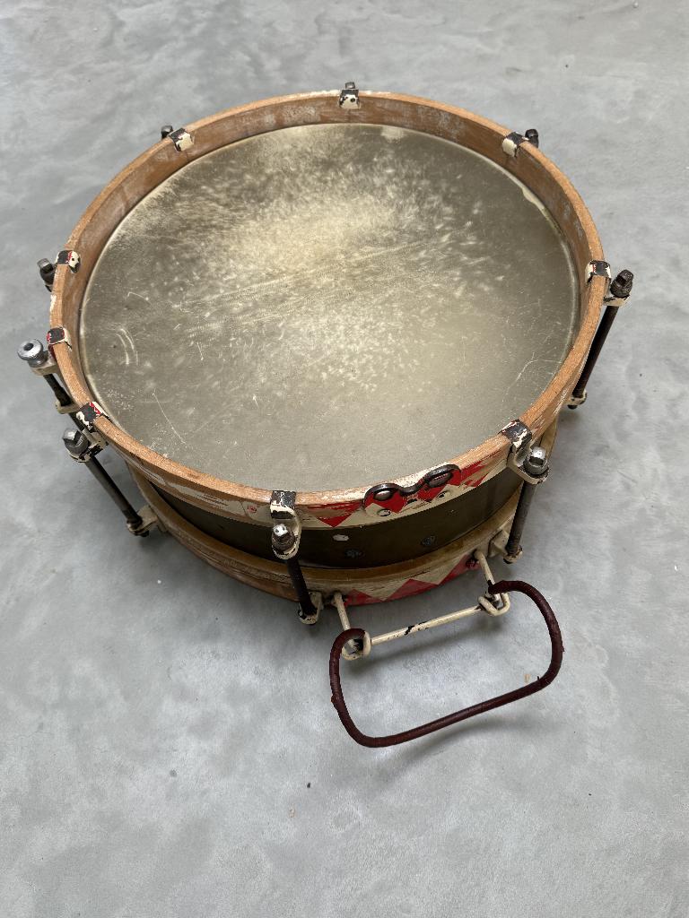 drum / trommel jaren 40, Antiek en Kunst, Ophalen