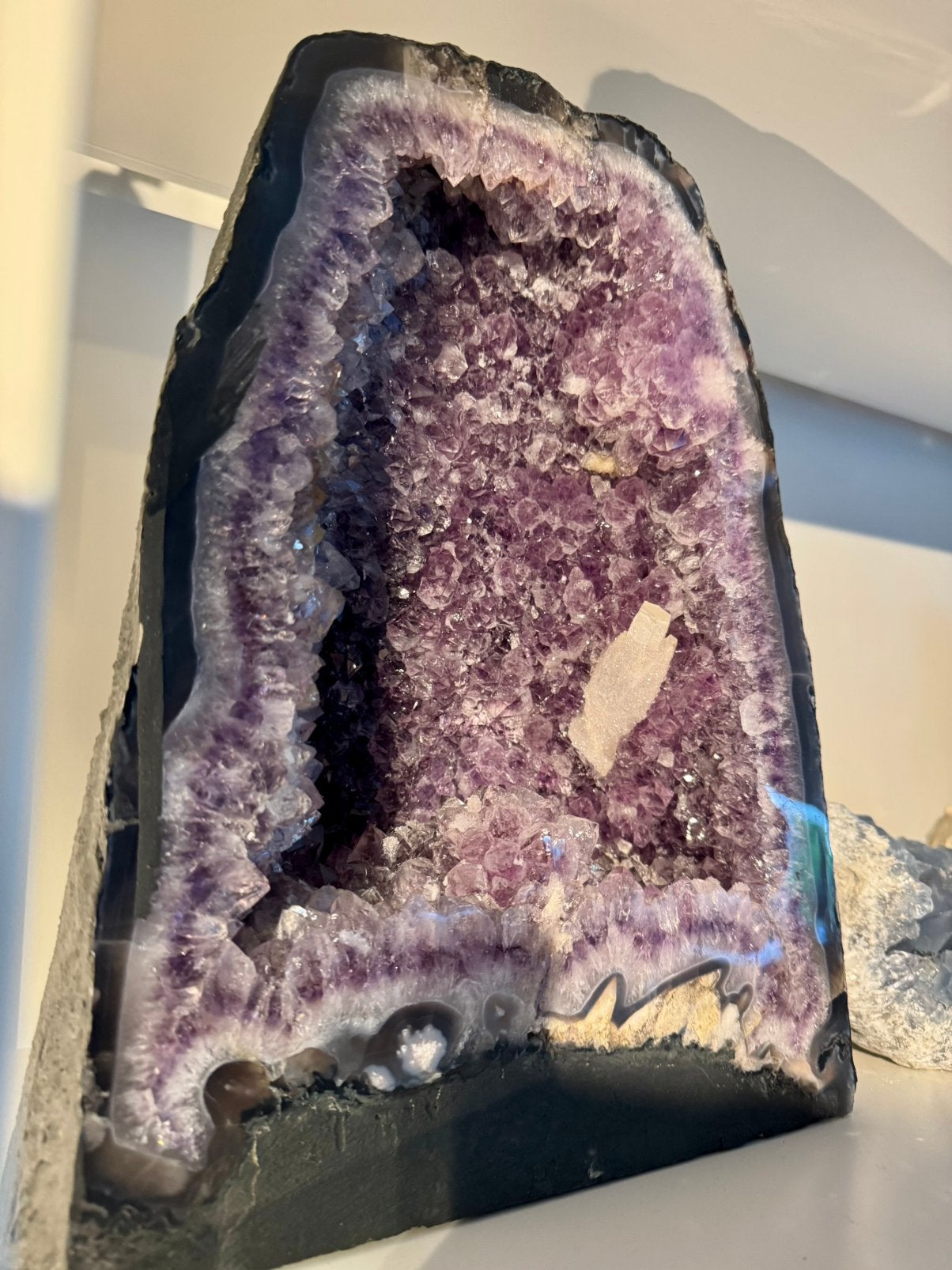 Amethist geode, Ophalen of Verzenden