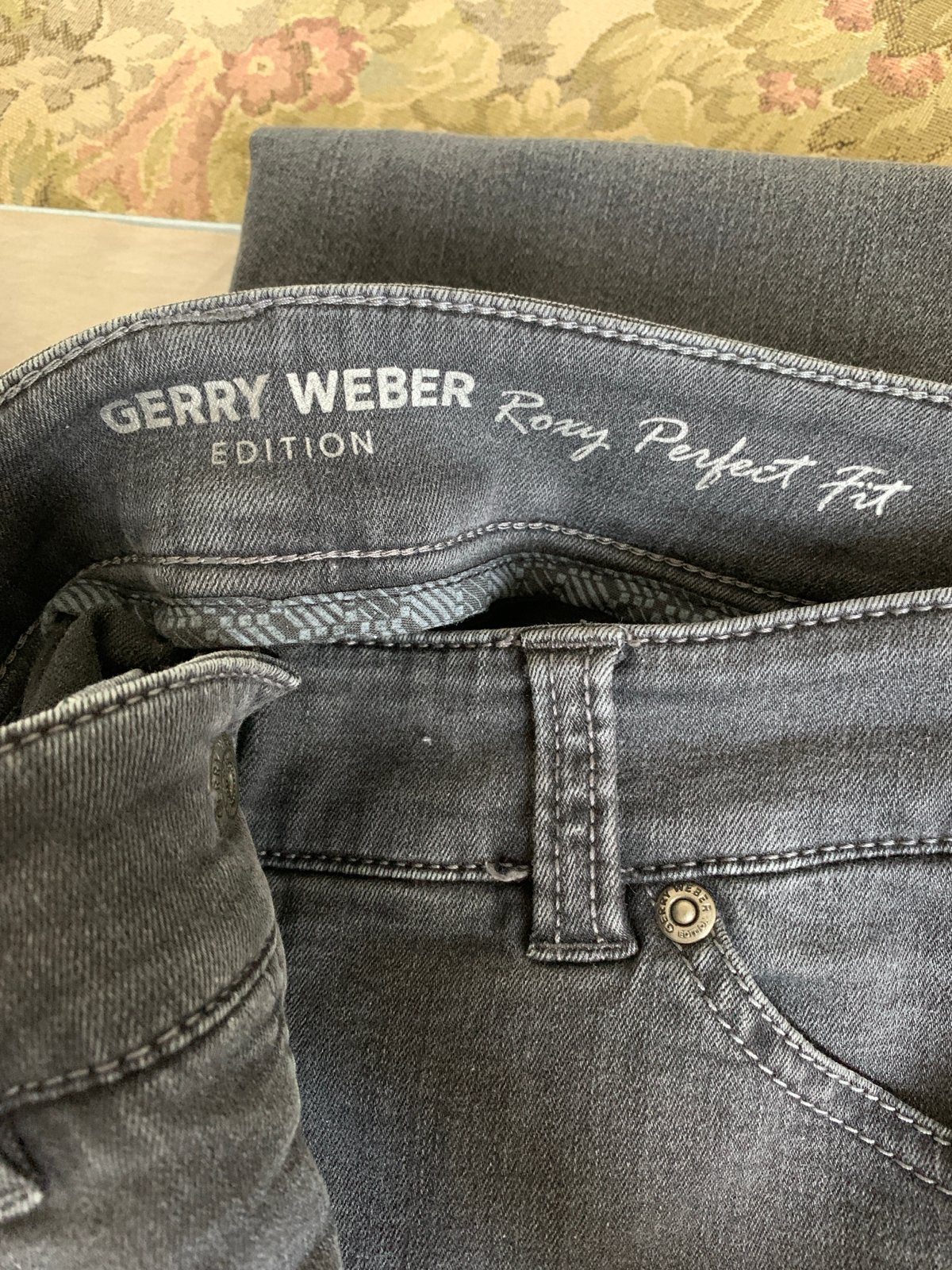 Gerry Weber Roxy Perfect Fit Jeans - Grijs, Ophalen of Verzenden, Zo goed als nieuw, Grijs, Overige jeansmaten