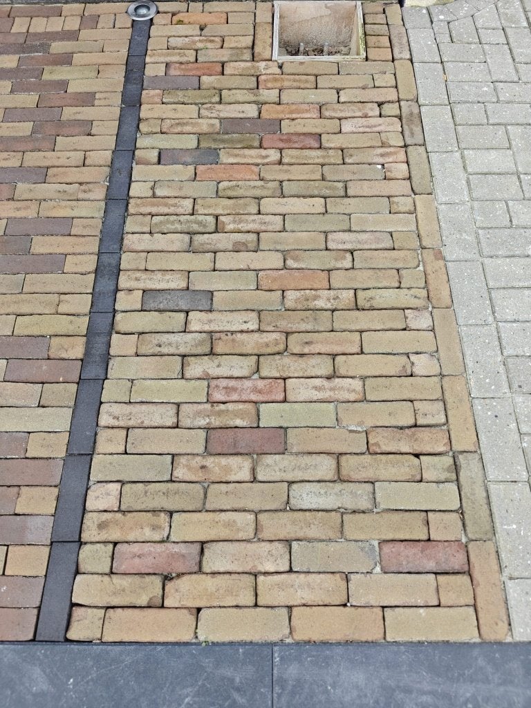 Dikformaat brons wasserstrich D1, Ophalen, Keramiek, Klinkers, Nieuw