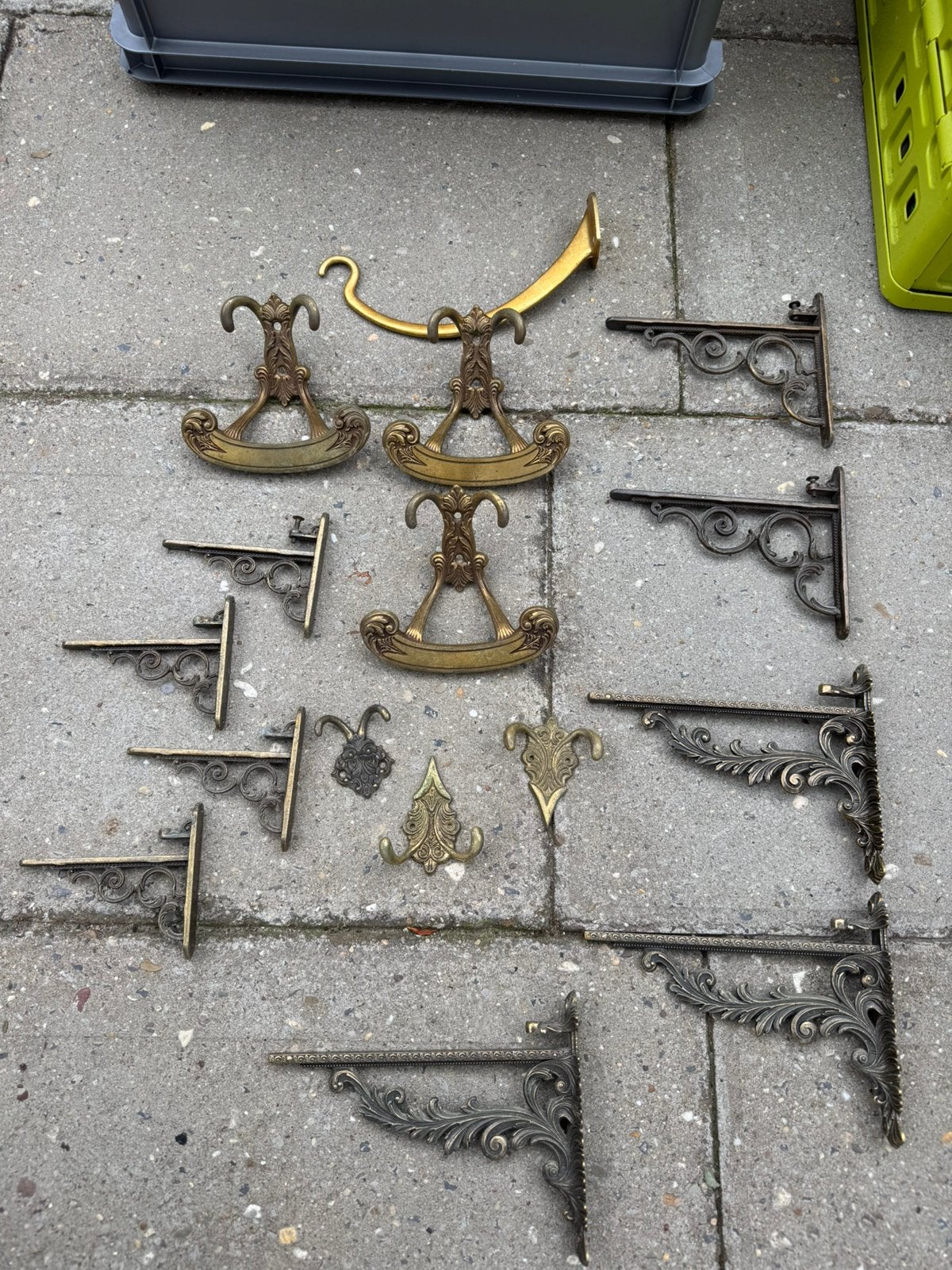 Antieke haken en boekensteunen, Antiek en Kunst, Ophalen