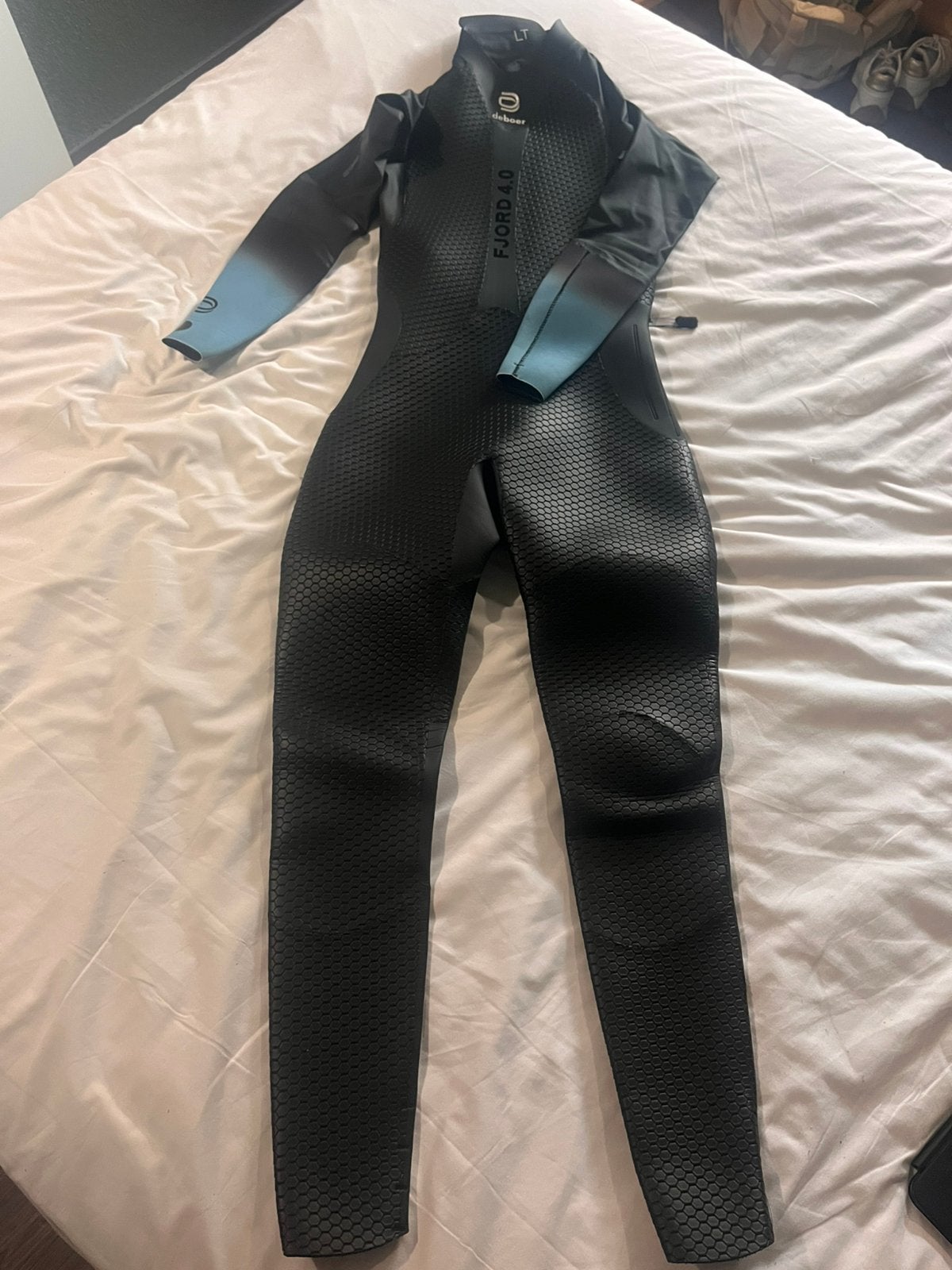 Fjord 4.0 deboer LT snelste triatlon wetsuit in prima staat, Watersport en Boten, Ophalen of Verzenden, Zo goed als nieuw, Heer