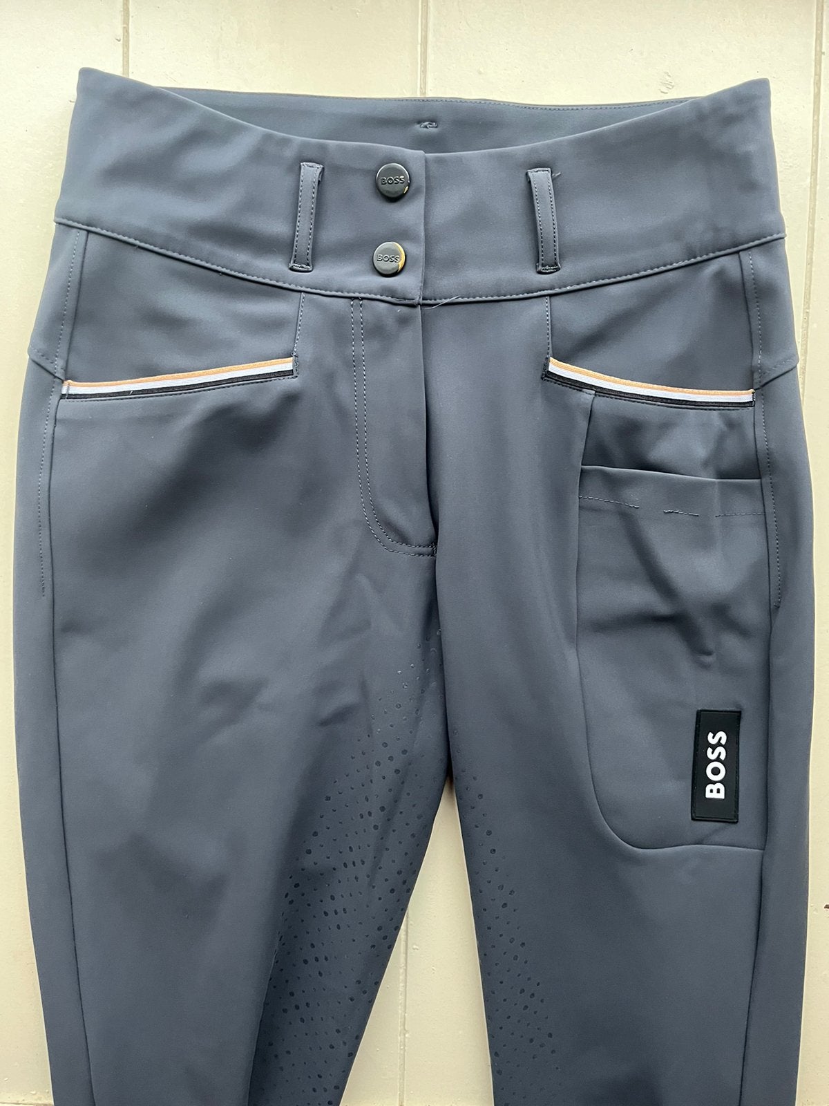Rijbroek hugo boss grijs 36, Gebruikt, Dressuur, Dames, Onderkleding