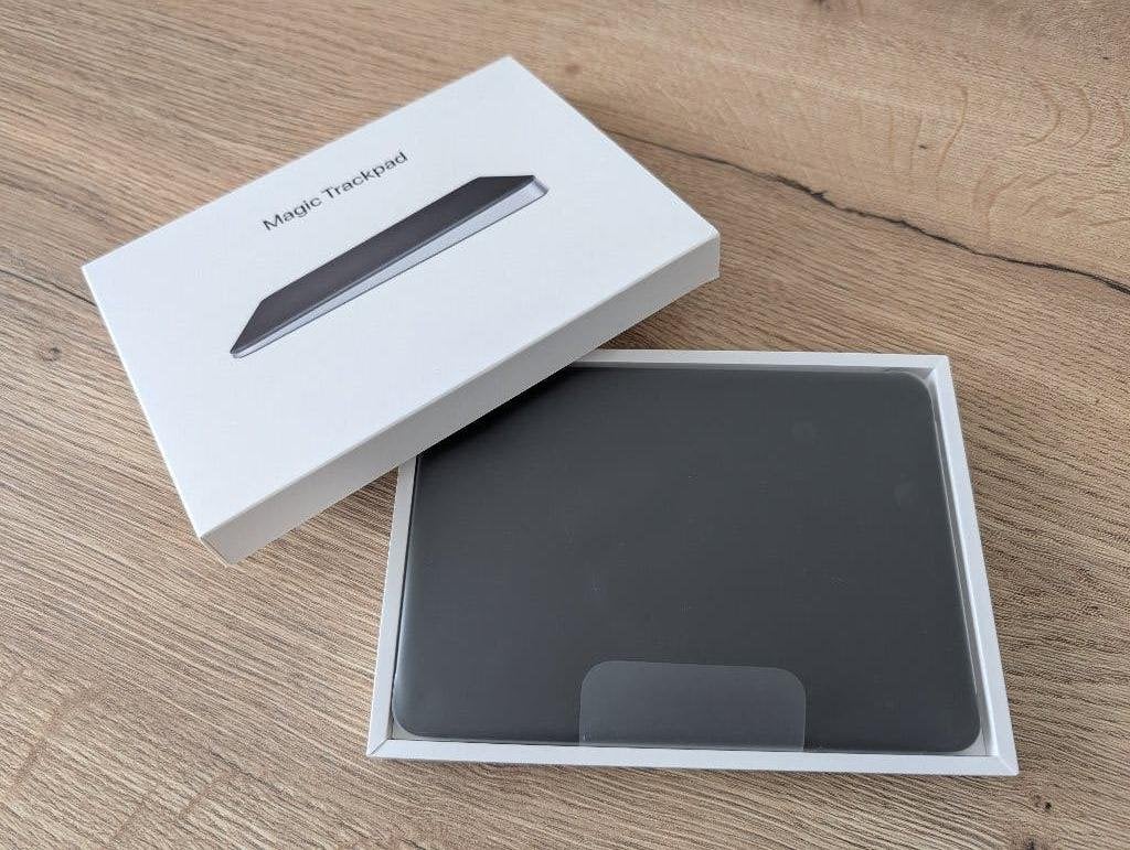 Apple Magic Trackpad - Zwart, Ergonomisch, Ophalen of Verzenden, Draadloos, Apple