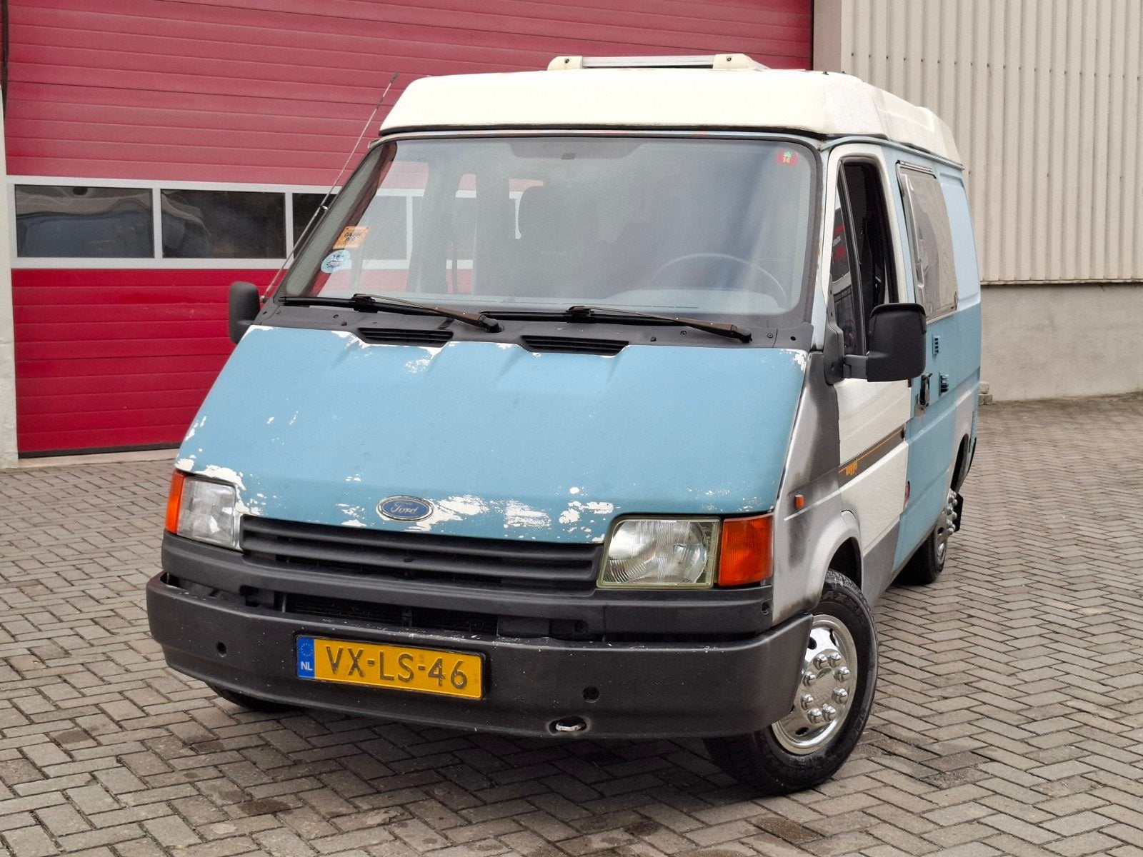 Ford Transit buscamper 1989 REIMO, Koelkast, Ford, 7 tot 12 maanden geleden, Tot en met 3