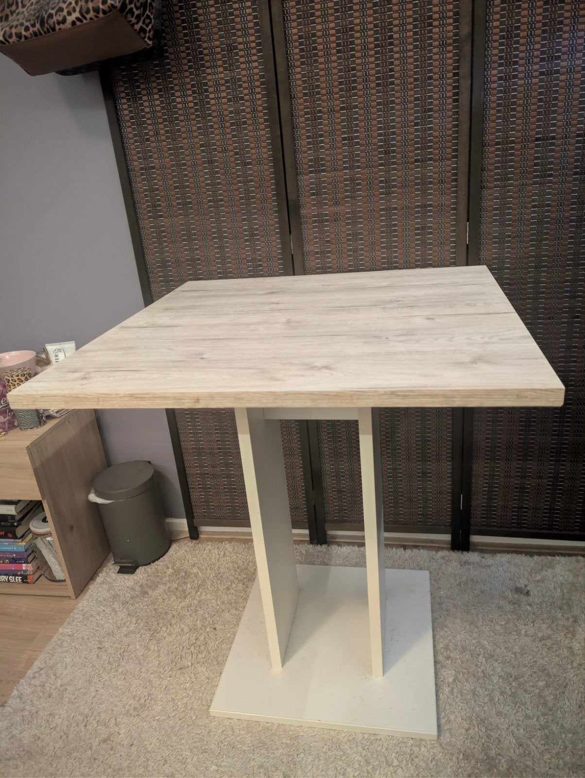 Tafel B70xL70xH78, Ophalen, Rechthoekig, 50 tot 100 cm
