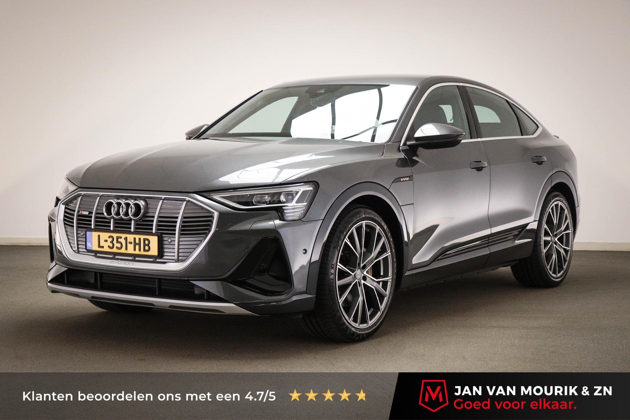 Audi e-tron Sportback 50 quattro Business edition 71 kWh | G, Automaat, Stof, Huisgarantie, 71 kWh