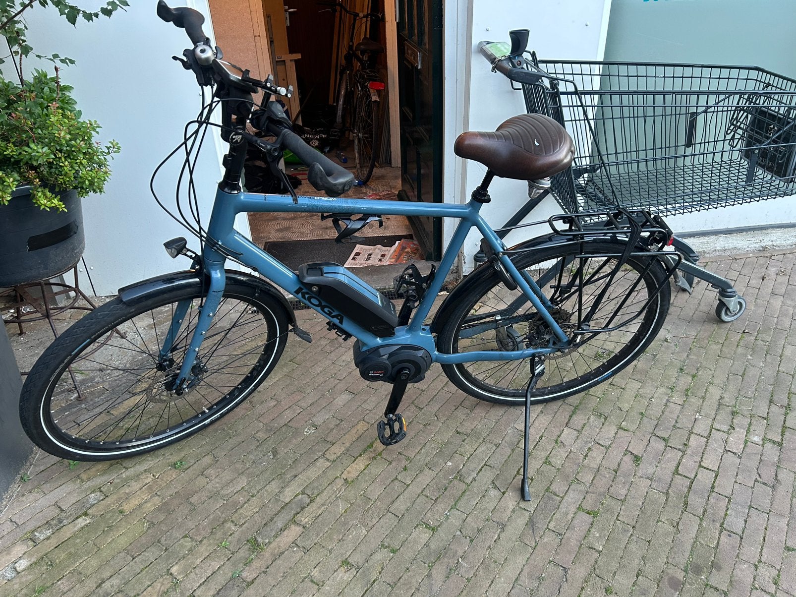 Koga world traveler fiets, Gebruikt, Versnellingen, 61 tot 65 cm, Schijfrem