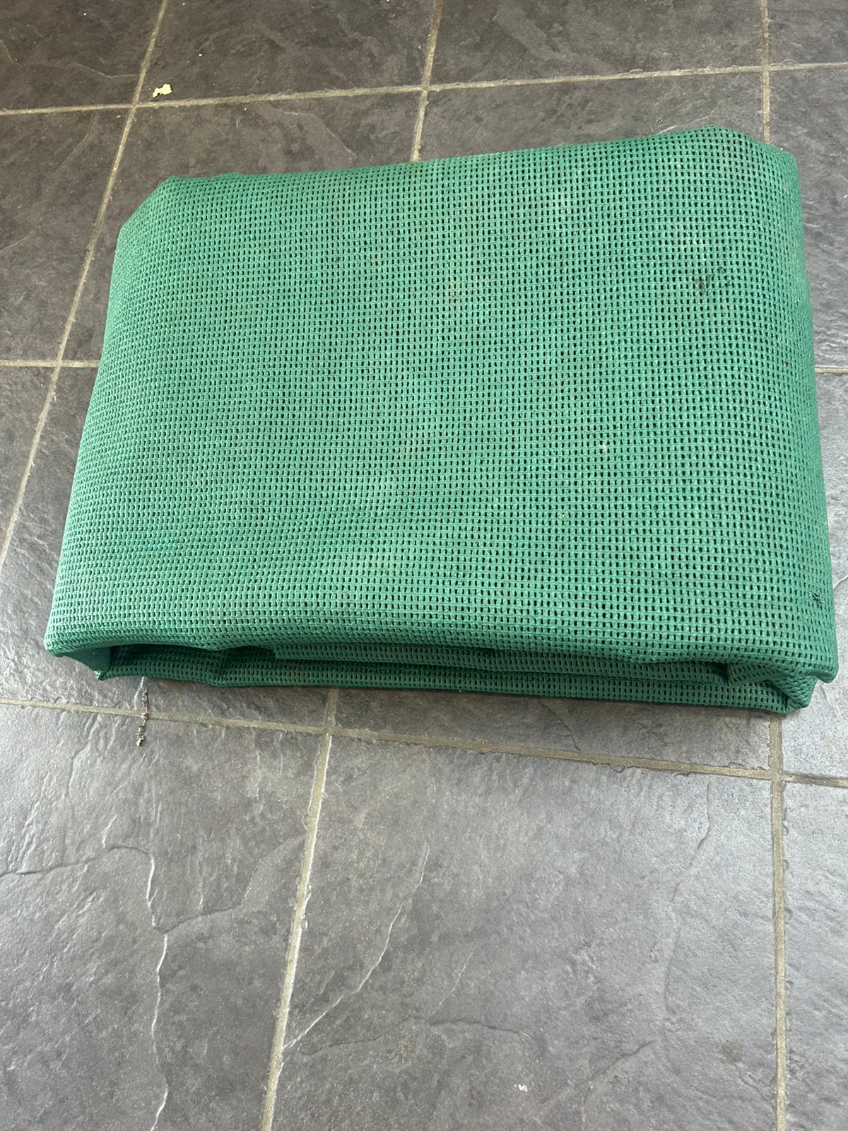 Voortent tapijt groen., Ophalen of Verzenden, Zo goed als nieuw