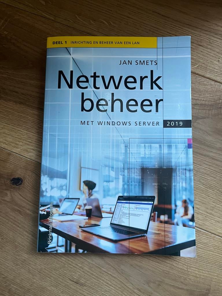 Netwerkbeheer met Windows Server 2019 - Jan Smets, Boeken, Informatica en Computer, Zo goed als nieuw, Besturingssystemen, Ophalen of Verzenden