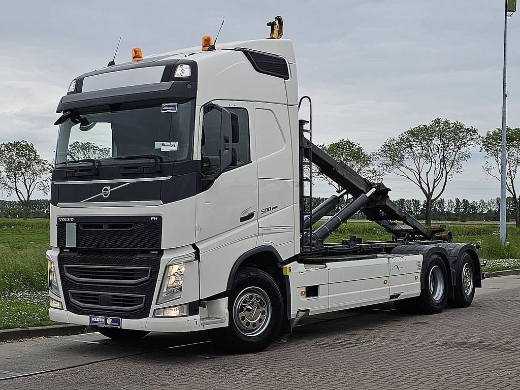 VOLVO FH 500 6x2*4 hooklift, Automaat, 510 pk, Wit, Bedrijf