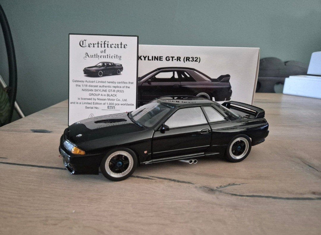 AutoArt - Nissan Skyline GT-R R32 Group A, Ophalen of Verzenden, Nieuw, Auto, Autoart