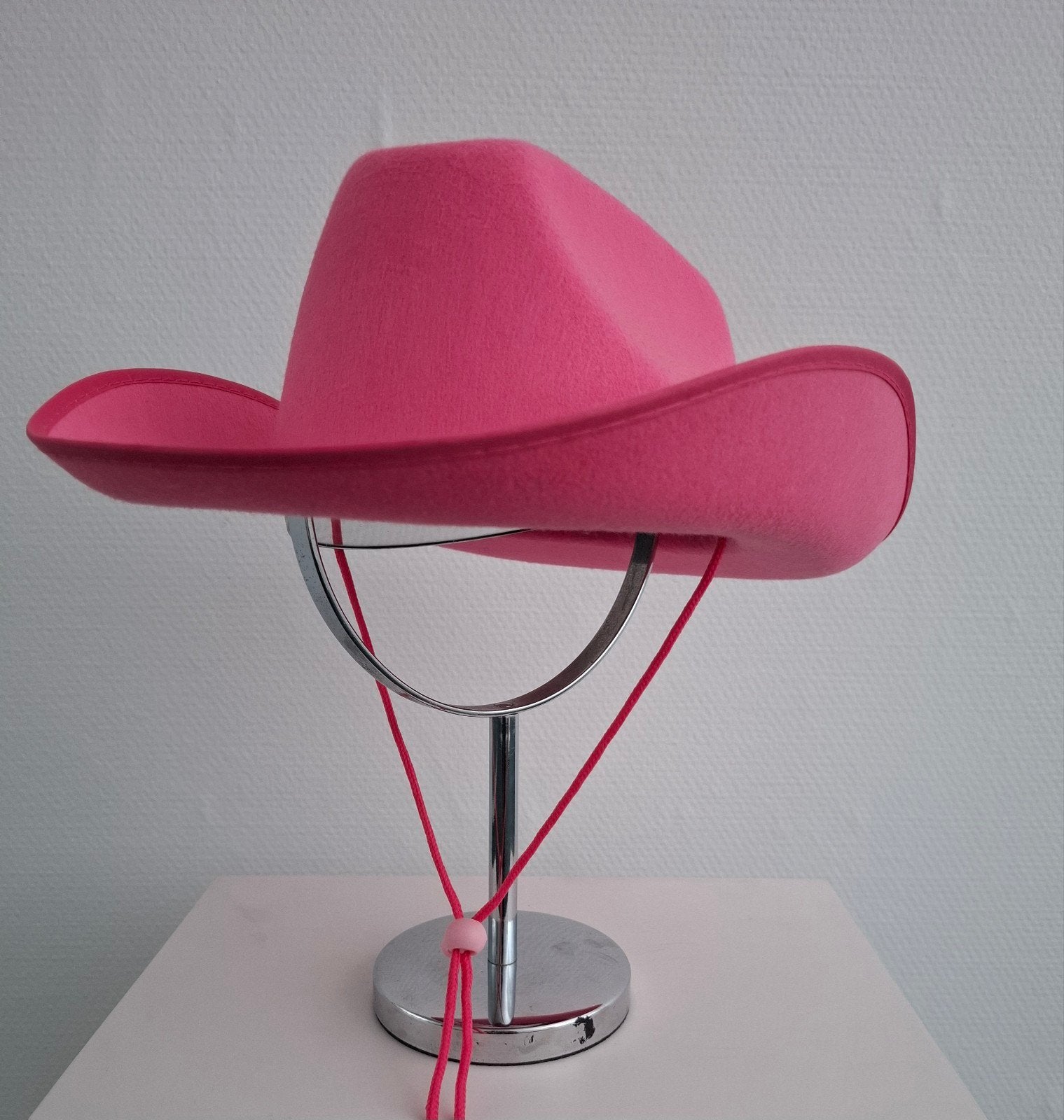Roze Cowboyhoed - One Size Fits All, Kleding | Dames, Hoeden en Petten, Zo goed als nieuw, Hoed, One size fits all, Ophalen of Verzenden