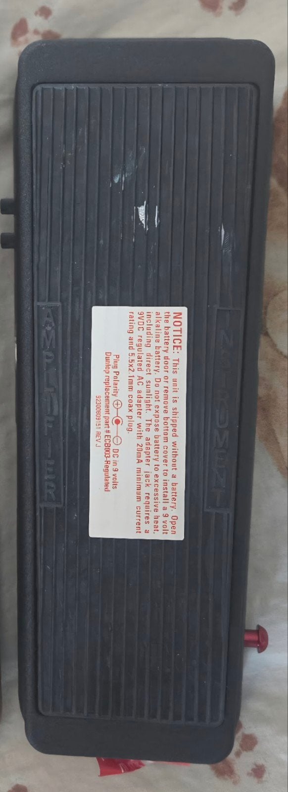 Dunlop Cry Baby Wah Wah GCB95 - Zo goed als nieuw, Ophalen of Verzenden, Zo goed als nieuw, Wah Wah