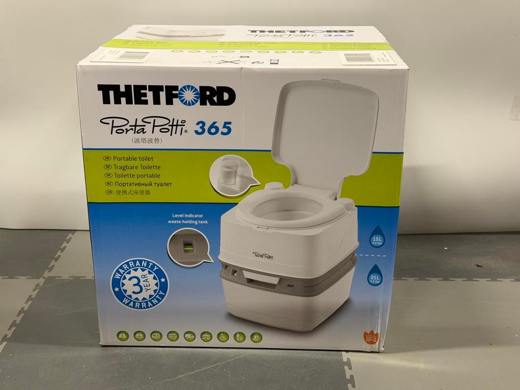 Nieuw Thetford Porta Potti 365, Ophalen of Verzenden, Nieuw