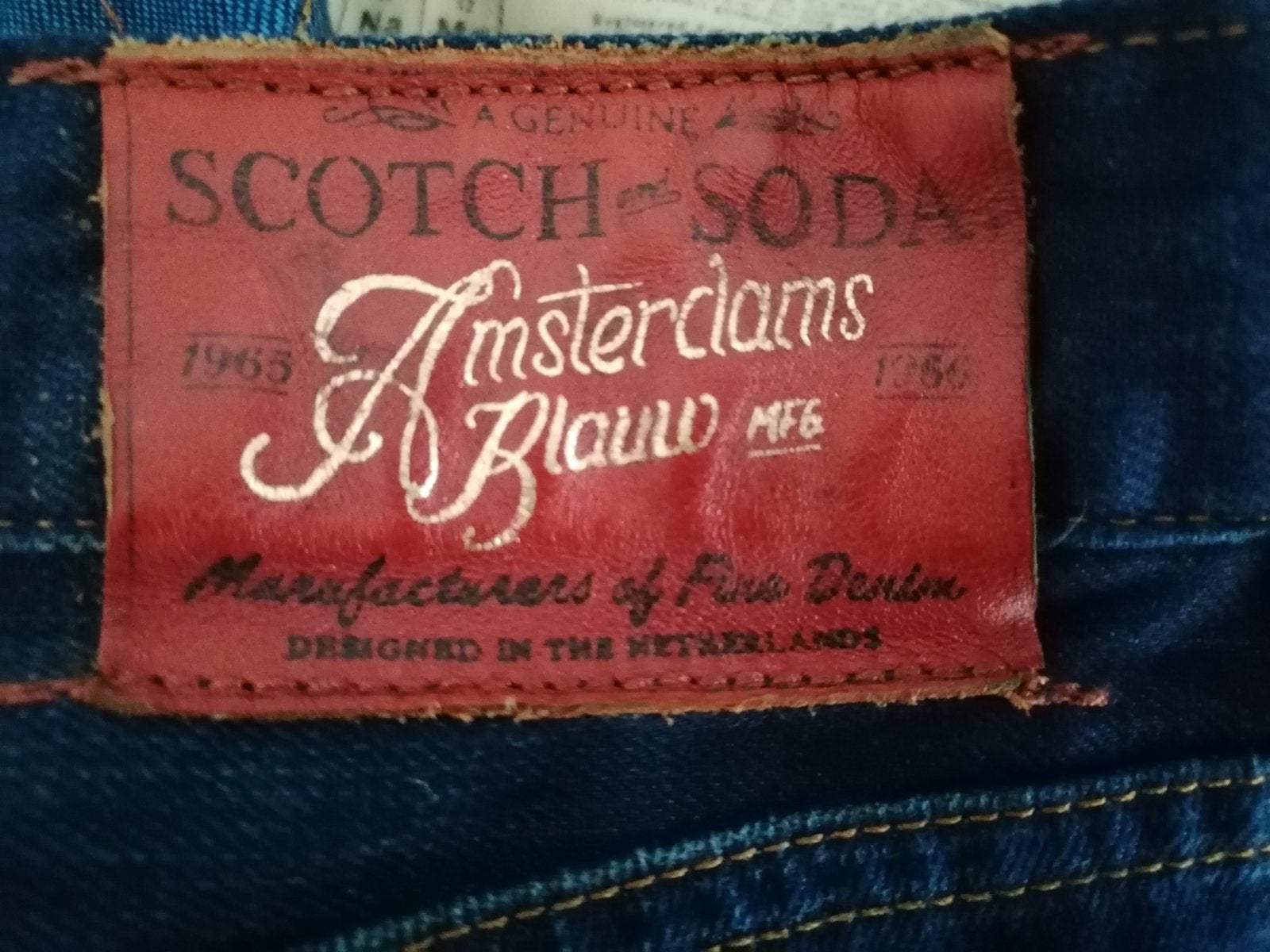 Bijna nieuw Merk Scotch & Soda W 32 / L 32 koste € 119,95, Ophalen of Verzenden, Zo goed als nieuw, Blauw, W32 (confectie 46) of kleiner