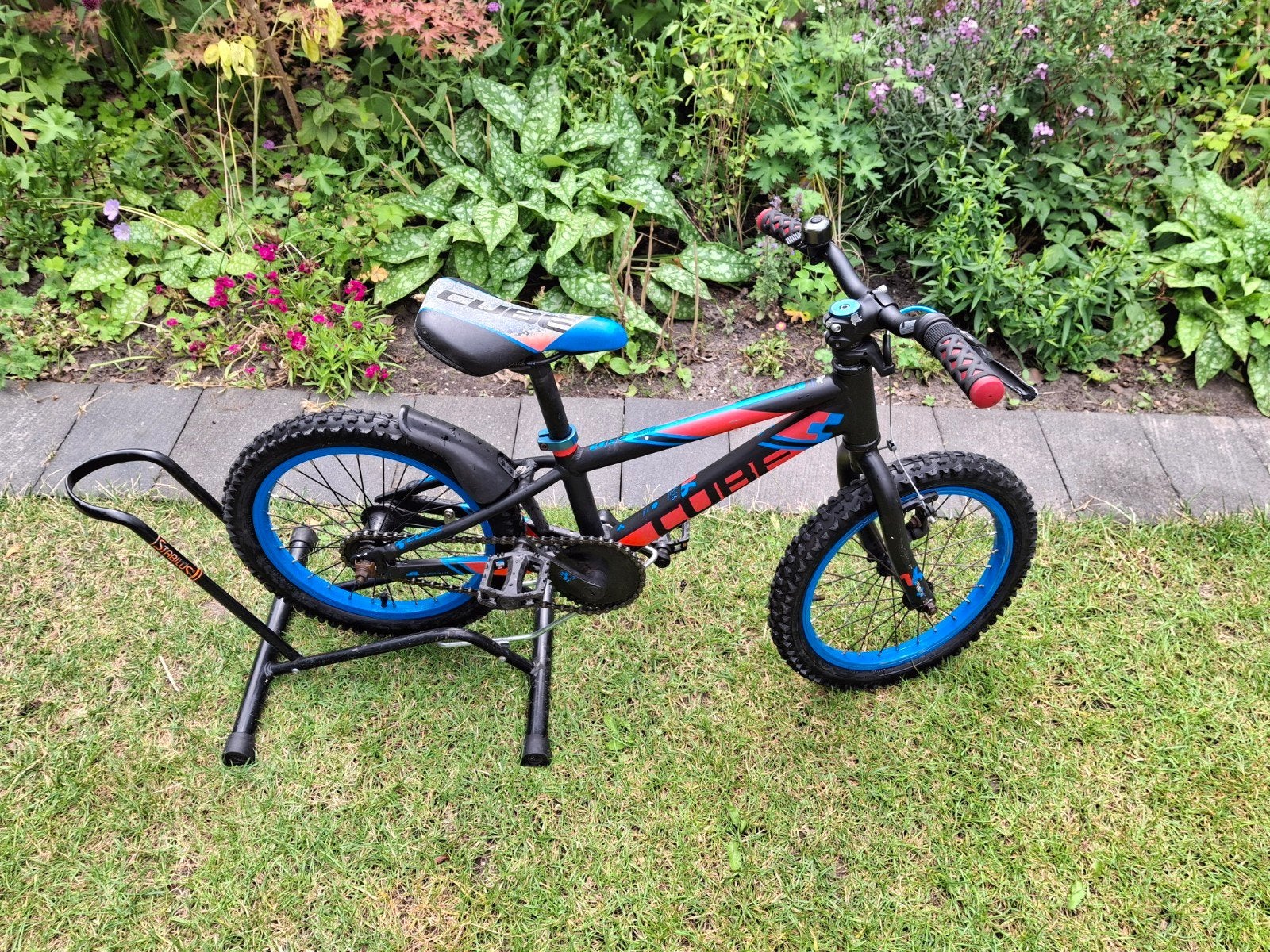 Cube 160 Kinder mountainbike, Ophalen, Velgrem, Cube, 16 tot 20 inch