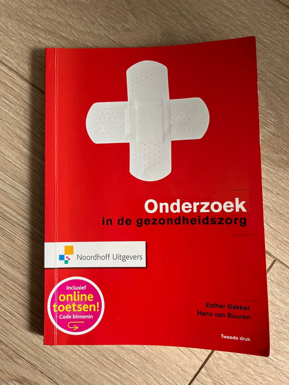 Onderzoek in de gezondheidszorg - Esther Bakker, Ophalen of Verzenden, Gamma, Zo goed als nieuw, HBO