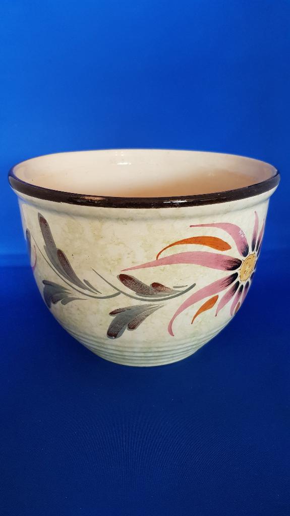 Ter Gouw Gouda aardewerk bloempot. 3A39, Ophalen of Verzenden