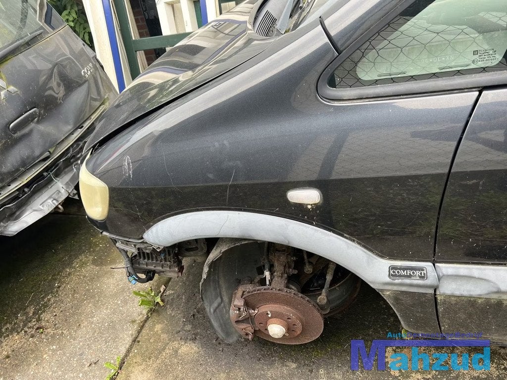 OPEL ZAFIRA A Zwart Z298 Links voorscherm scherm 1999-2005, Gebruikt, Opel Automobile GmbH, Ophalen of Verzenden, Kontakt@opel-infoservice.de