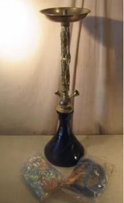 Prima Retro Waterpijp met nieuwe slang en extra pijpjes, Verzamelen, Ophalen of Verzenden, Zo goed als nieuw, (Water)pijp