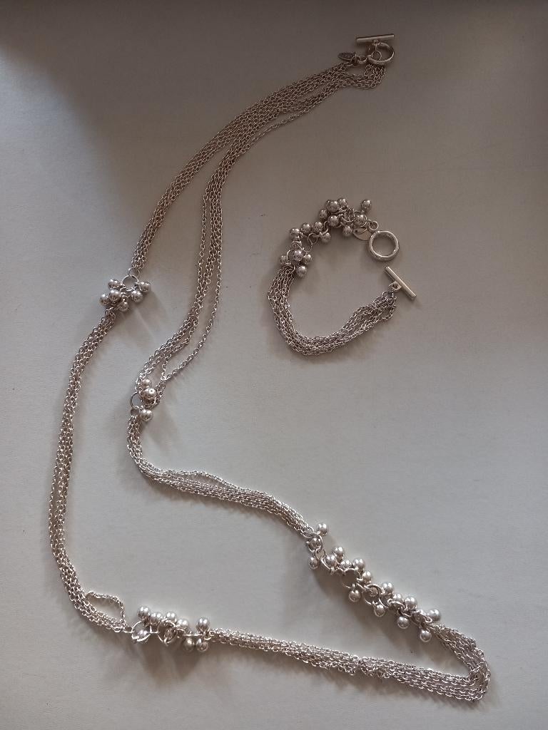 Set ketting en armband LBVYR, Verzenden, Zo goed als nieuw, Overige materialen