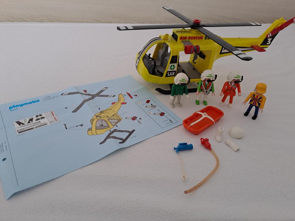 Helikopter Playmobil, Ophalen, Gebruikt